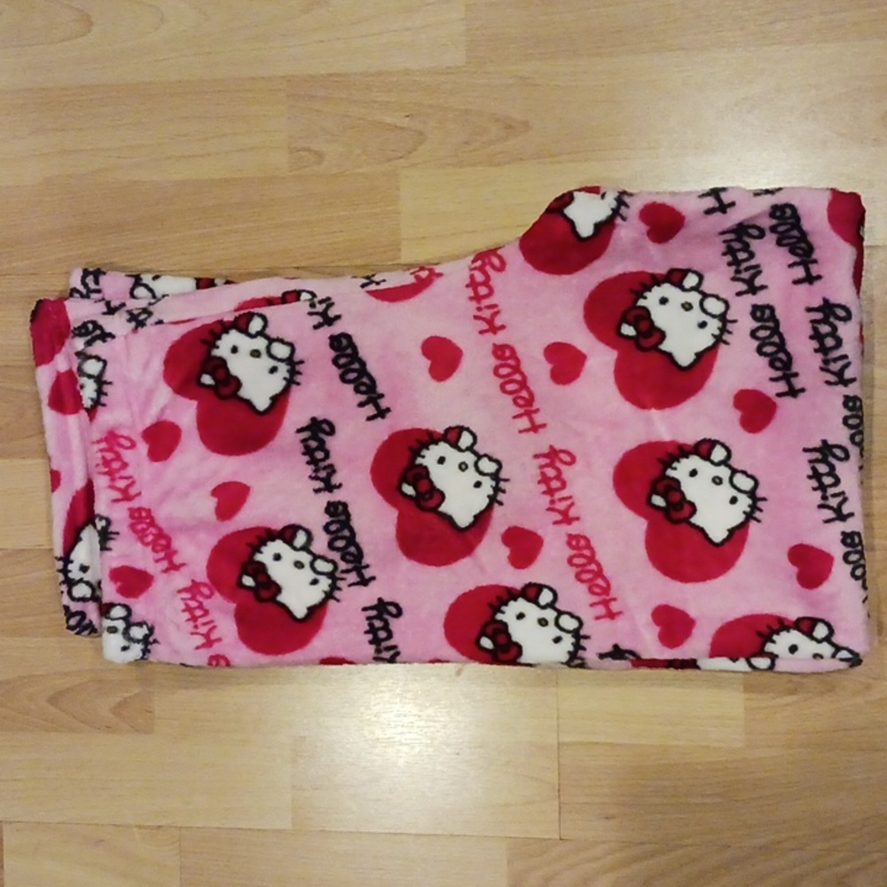 Hello Kitty Valentines Heart Pajama Pants